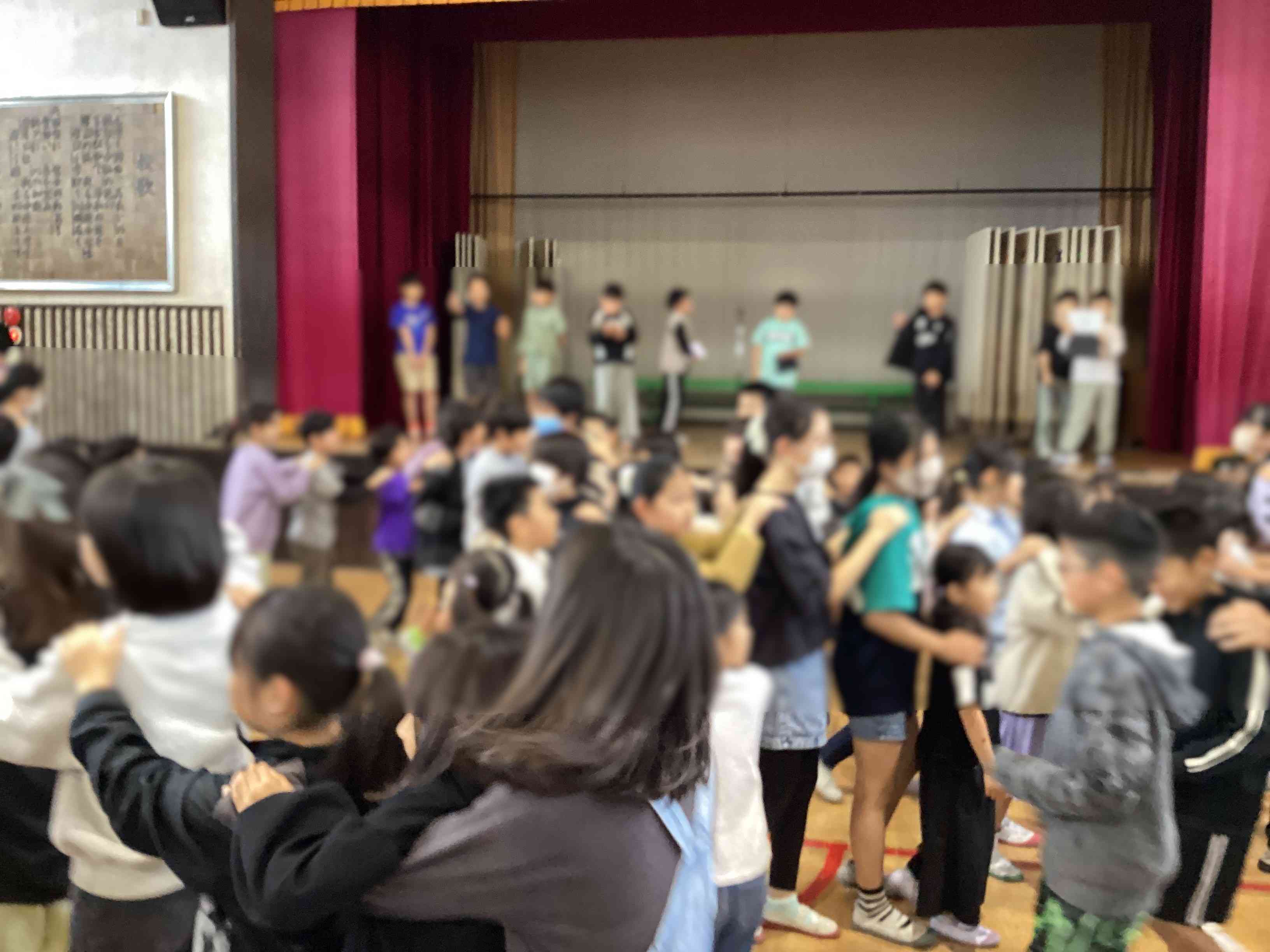 はちのすけ集会 - 学校の様子 - 学校ブログ - 鷹南学園 三鷹市立中原小学校